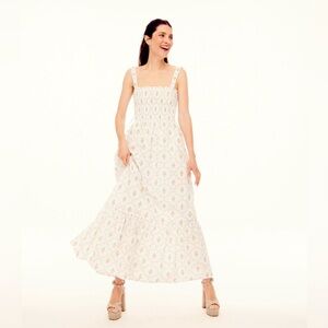 Pastel Trellis Anjuli nap dress XL